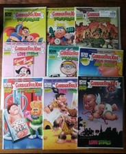 Garbage Pail Kids Vintage Comic Book Lot Of 9...