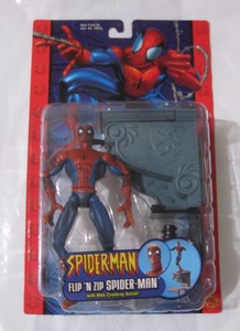 flipping spider man toy