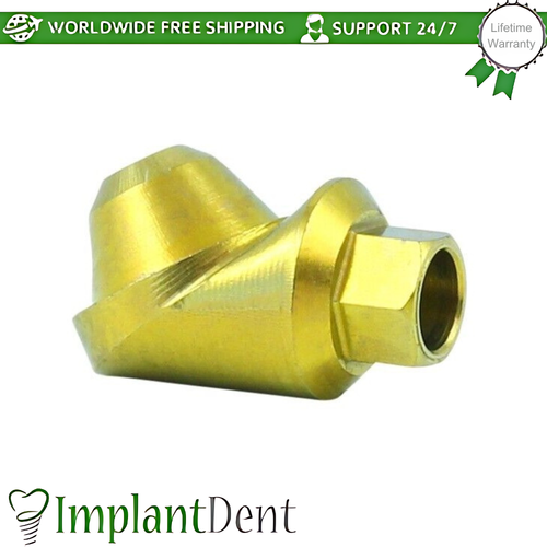 10x Dental Angulated Multi Unit 1.4mm Prosthetics 60° Titanium Int Hex 2.42mm - Picture 3 of 4