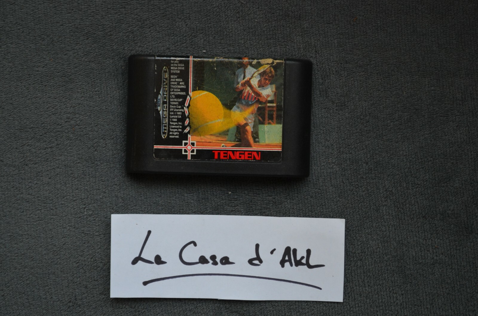 Davis Cup World Tour sur Sega Megadrive - PAL loose