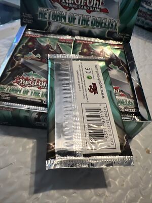 YuGiOh Return of the Duelist 1st Edition Booster Box 24 Packs New open box  83717891161| eBay