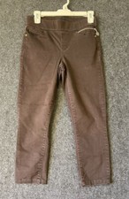 Women  s brown Tommy Hilfiger cropped pants size 4
