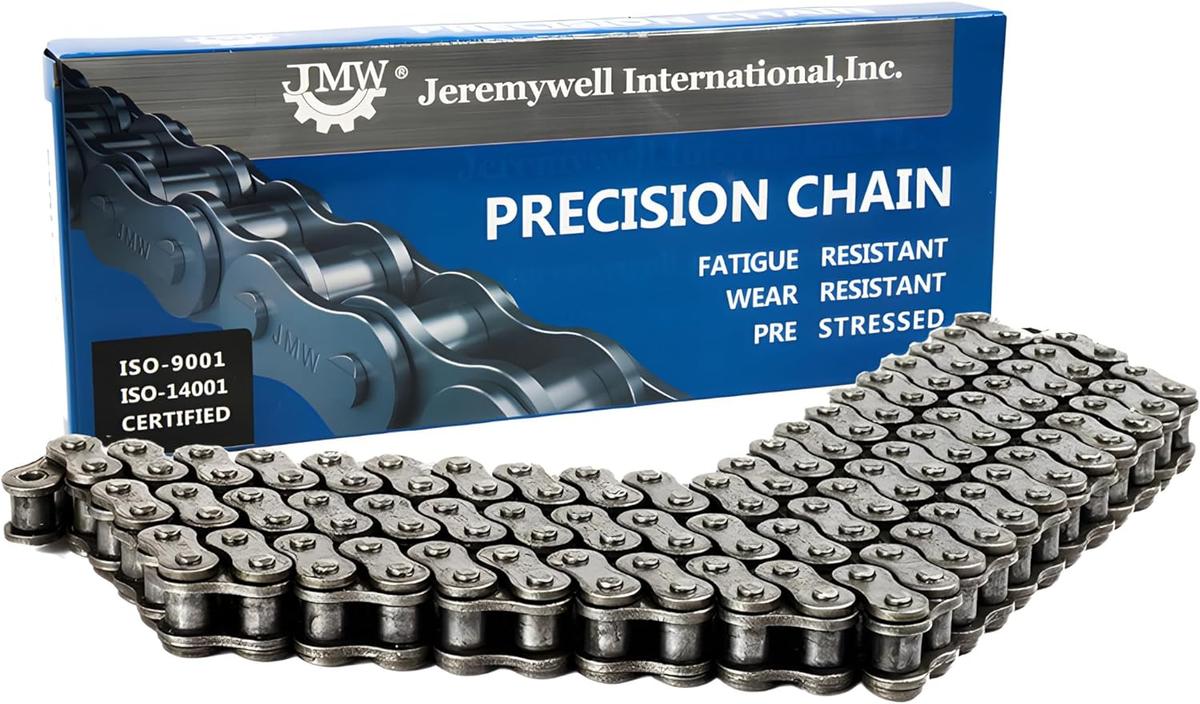 Ansi 80 Chain Links 10-Pack #80 Roller Chain Offset Links - Connecting ...
