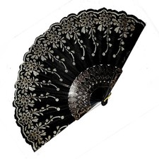 Hand Fan Decoration Pocket Fan Cooling Glitter