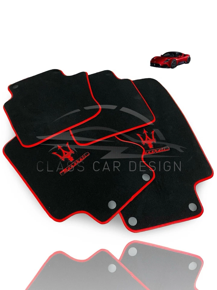 Напольные коврики для Maserati Ghibli Levante Quattroporte Granturismo Grecale MC20 - Изображение 3 из 4