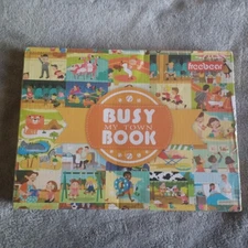 Freebear Busy Book For Toddlers Kids Activity Center Ages 2+ (My Town)