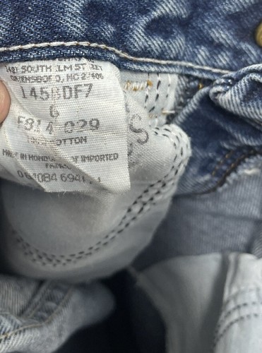 Kids Jeans Size 6 Elastic Waist - Picture 2 of 3
