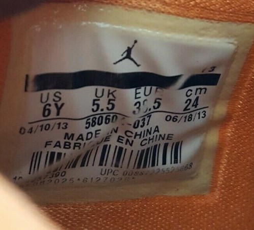 Nike Jordan Son of Mars Sneaker Schwarz UK 5,5, EU 38,5 - Bild 8 von 8