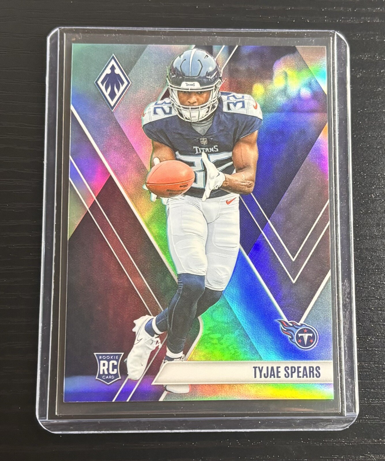 2023 Panini Phoenix Tyjae Spears Teal Prizm /150 Rookie #129 Titans RC SP