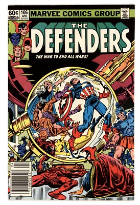 Defenders #106 VF+ 8.5 1982 Newsstand Edition Al Milgrom Cover
