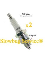 CITROEN 2CV DYANE MEHARI AMI 6/8 - 2 CANDELE NGK BP6HS SPARK PLUG
