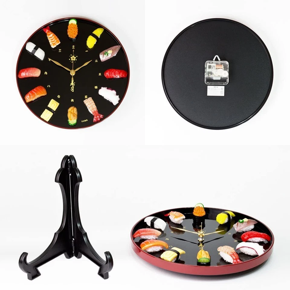 Relojes de sushi reales que se parecen a los reales tanto para relojes como Foto 3 de 4