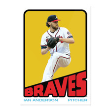 2022 Topps MLB THROWBACK THURSDAY #9- #25 IAN ANDERSON PRESALE 72/73 BASKETBALL 