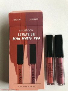 smashbox mini liquid lipstick set