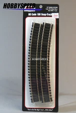 ATLAS HO 22" RADIUS CURVE TRAIN TRACK NS CODE 100 nickel silver rail ATL836 NEW