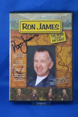 Ron James - The Road Between My Ears DVD  - SIGNED AUTOGRAPHED
