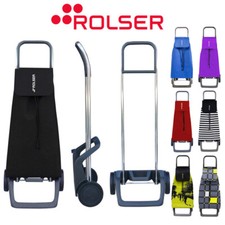 Rolser Jet Stylish Designer Lightweight 2 Wheel Shopping Trolley Folds Flat