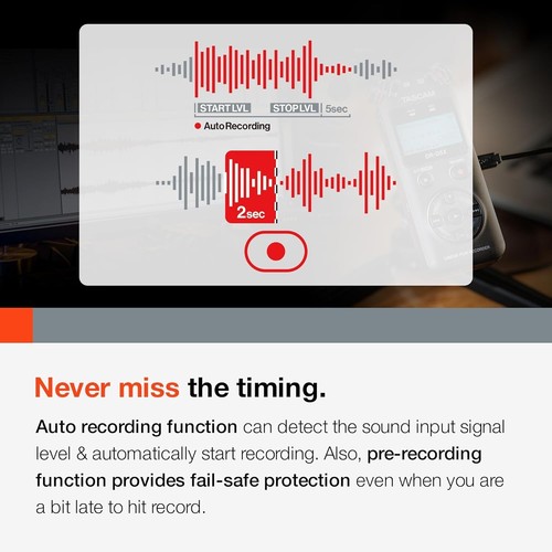 Compact Handheld Digital Recorder with USB Compatibility for Music & Dictation - Picture 10 of 11