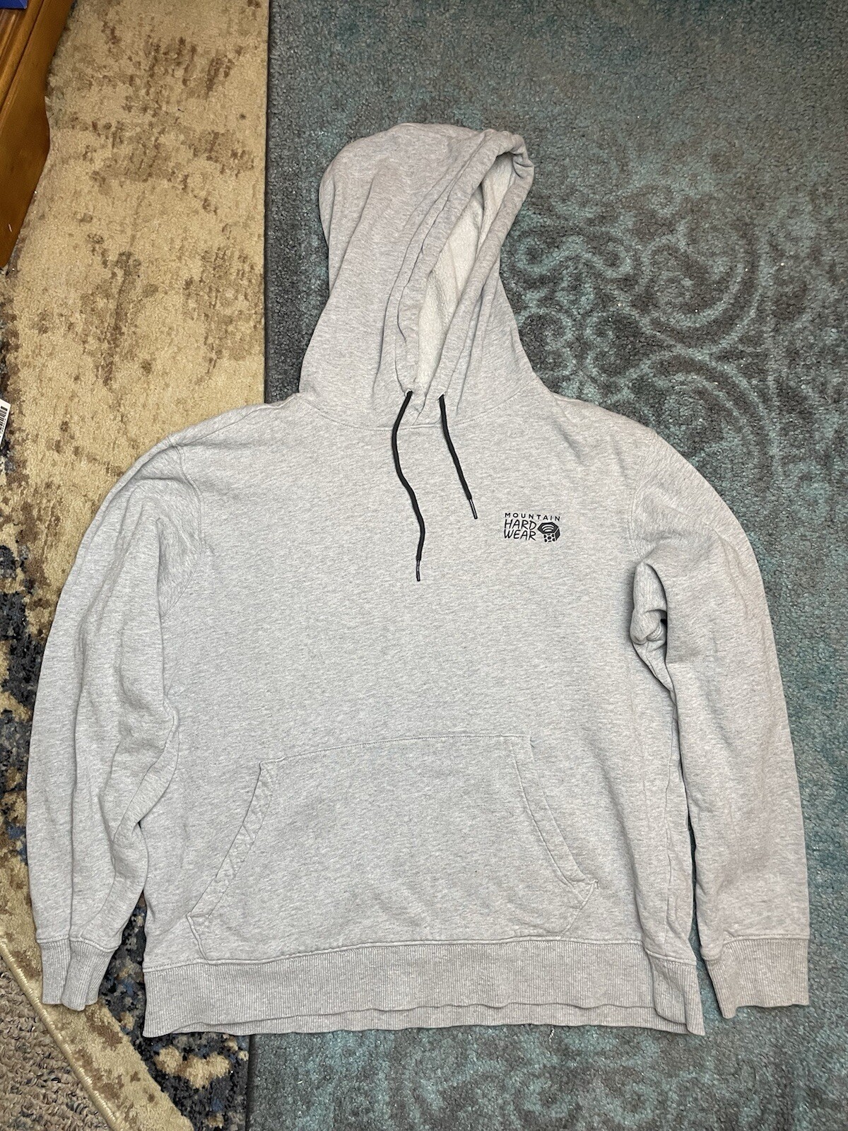 Mountain Hardware Sweatshirt Size Medium Gray Hoo… - image 1