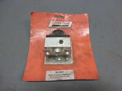 New Billet Pressure Regulator Carburetor Quick Fuel QFT 30-1803 #8 A/N - 7 PSI