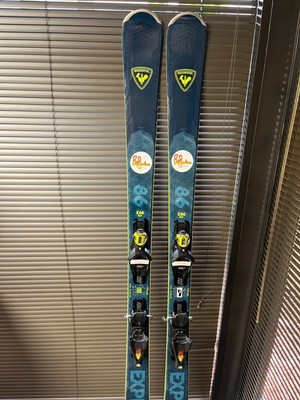 NEW 2024 ROSSIGNOL EXPERIENCE 86 BASALT 176cm SKIS w/LOOK SPX BINDINGS
