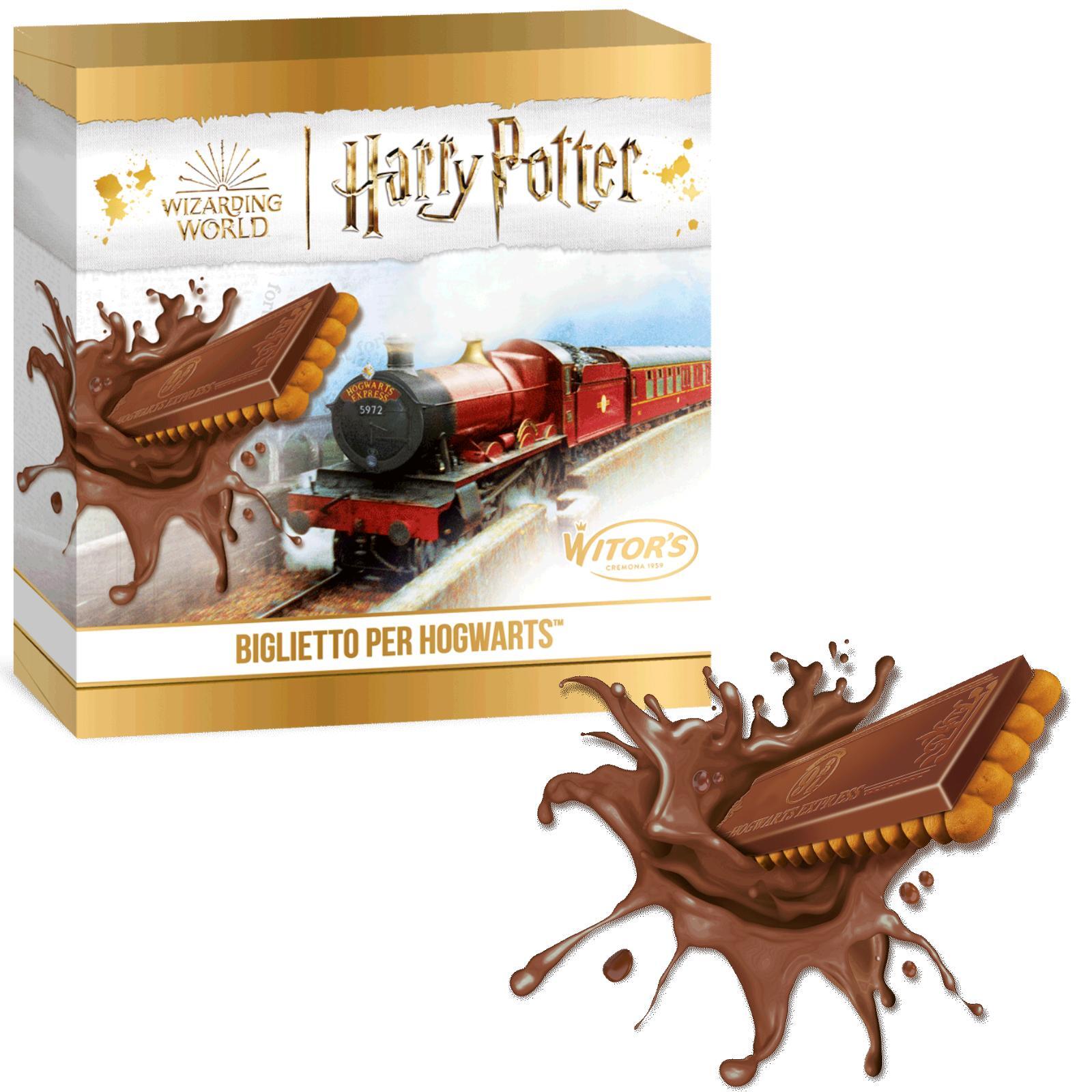 Snack Witor's Harry Potter Cioccolato al Latte Witor's 126 g 6 Barrette da 21 g
