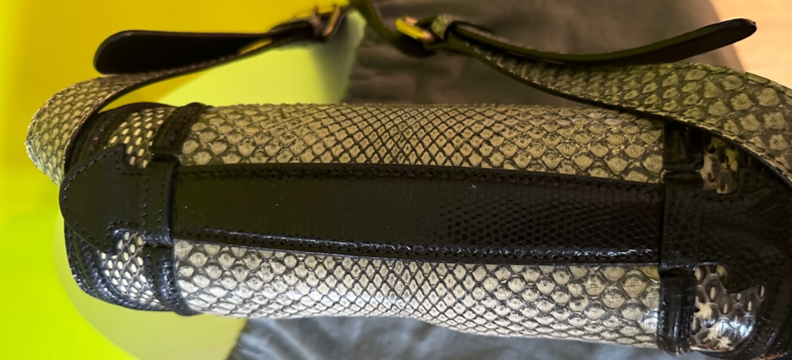 Alexander McQueen Genuine Documented Python Leath… - image 7