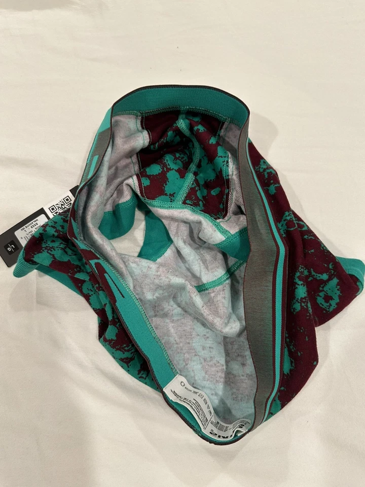 C-IN2 Undertone Cotton Low Rise Trunk Underwear Green/dark purple Mens Size L - Image 2 of 4