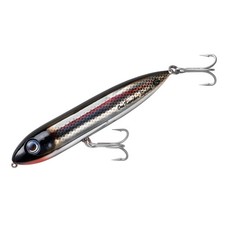 Heddon One Knocker Spook Black Shiner Topwater Lure For Speckled Trout