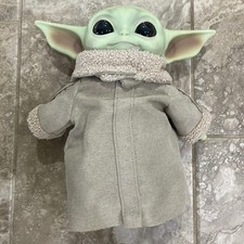 Star Wars Mandalorian The Child 11" Life-like Plush Baby Yoda Grogu