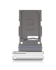 Replacement Single Sim Card Tray Compatible with Samsung Galaxy S21 FE 5G White