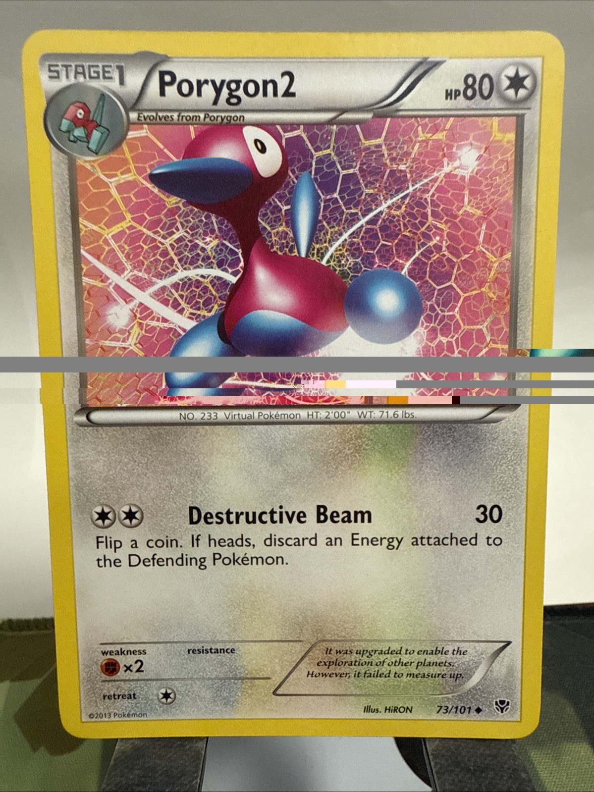 Porygon2 73/101 Pokemon Plasma Blast TCG English NM