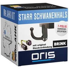 Oris Anhängerkupplung starr für Peugeot 208 12-19 + 7pol spezifisch E-Satz