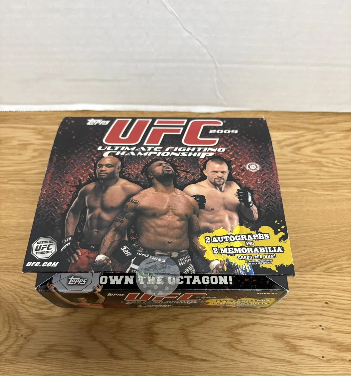 2009 Topps UFC Round 1 #A-JB Josh Burkman Blue Ink Auto RC