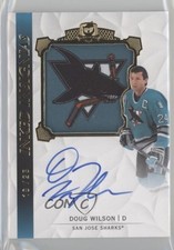 2020 The Cup Inked Insignias Manufactured 18/25 Doug Wilson Patch Auto HOF 0o5t