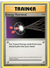 Energy Retrieval 77/108 Uncommon Evolutions Pokemon Near Mint