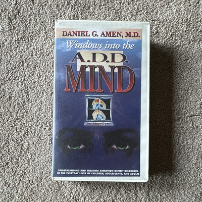 Windows Into the A.D.D. Mind VHS NTSC Full Screen NR Educational Psychology 1998