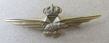 ITALIAN WW2 ERA PILOT WING BADGE