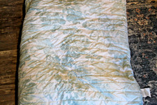 QUEEN COMFORTER WHITE LIGHT GREEN FLORAL 98'' X 88'' LIGHT WEIGHT COMFORTER FOR