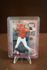 2026 Topps Series 1 - C.J. Kayfus #35 Pink Holo Foil (RC)