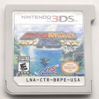 RPG Maker Fes NIS America Nintendo 3DS 2017 Cartridge Only Authentic Tested