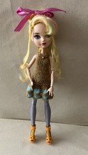 Used Ever High Doll ‘Blonde Locks’ With newly knitted Outfit.  In GUC 