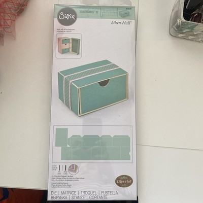 Sizzix Anzeigetafeln XL Eileen Hull 663633 Box, Stapelschublade
