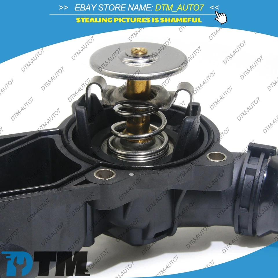 Thermostat & water pump for BMW E38 E39 E46 E53 E60 E61  E83 E65 E66 E85 Z3 - Image 4 of 4