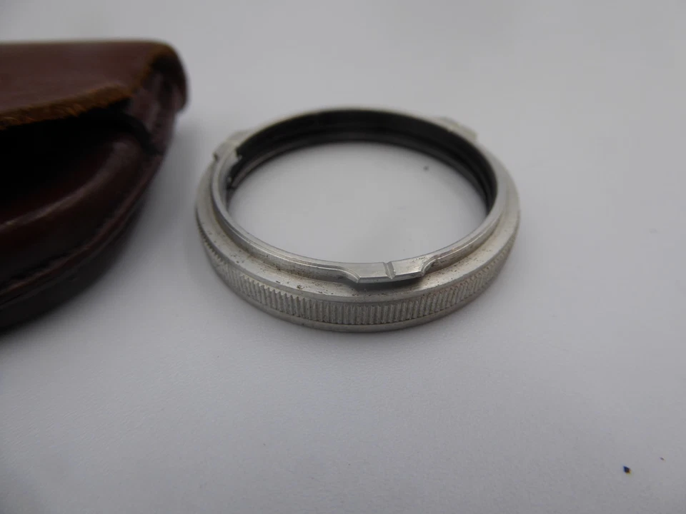 Rollei Rollei-H-1 -0 UV Filter Lens R1 Bay 1 Germany with Leather Case - Image 3 of 4