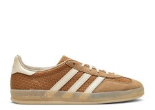 adidas Gazelle Indoor Brown Desert Wonder White Size 9, DS BRAND NEW