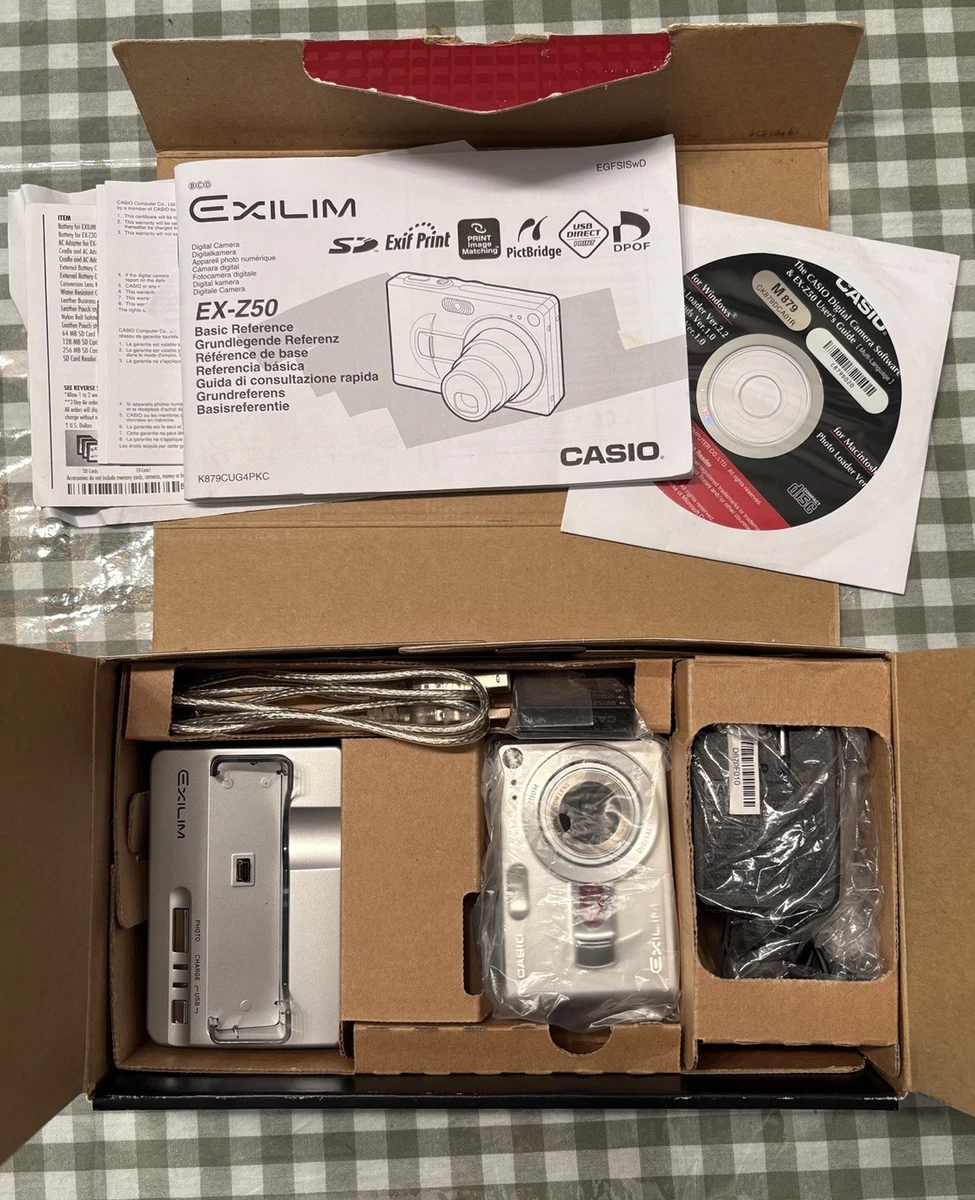 Casio EXILIM Exilim EX-Z50 Digital Cameras for Sale - Shop New