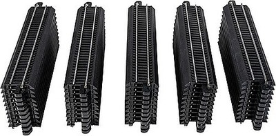 Bachmann 9' Straight Bulk (50) EZ Track - HO Scale Steel Model