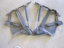 81 Buick Riviera Hood Hinges W Left Struts Oem Pair Work Great