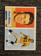 1957 Topps Paul Miller RC #120 - Rams
